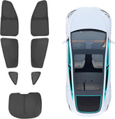 Privacy Curtains & Full Windows Sunshade For Model Y - TESDADDY